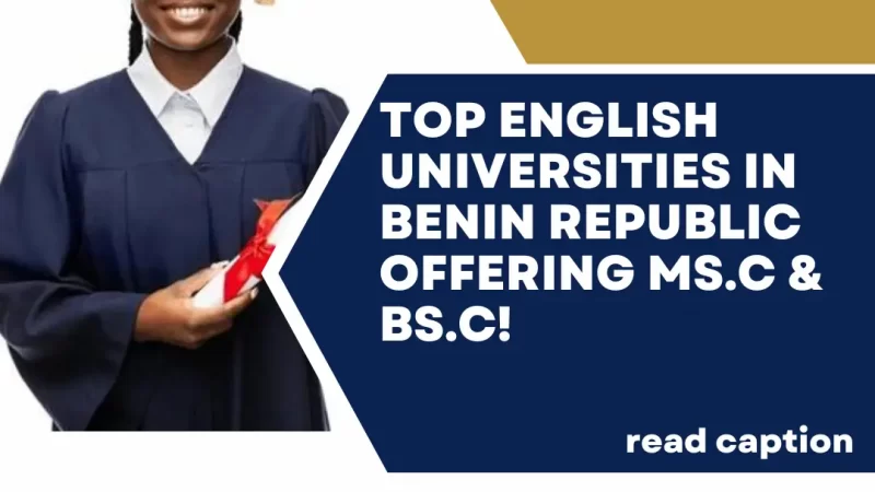 accredited English speaking universities in Benin republic